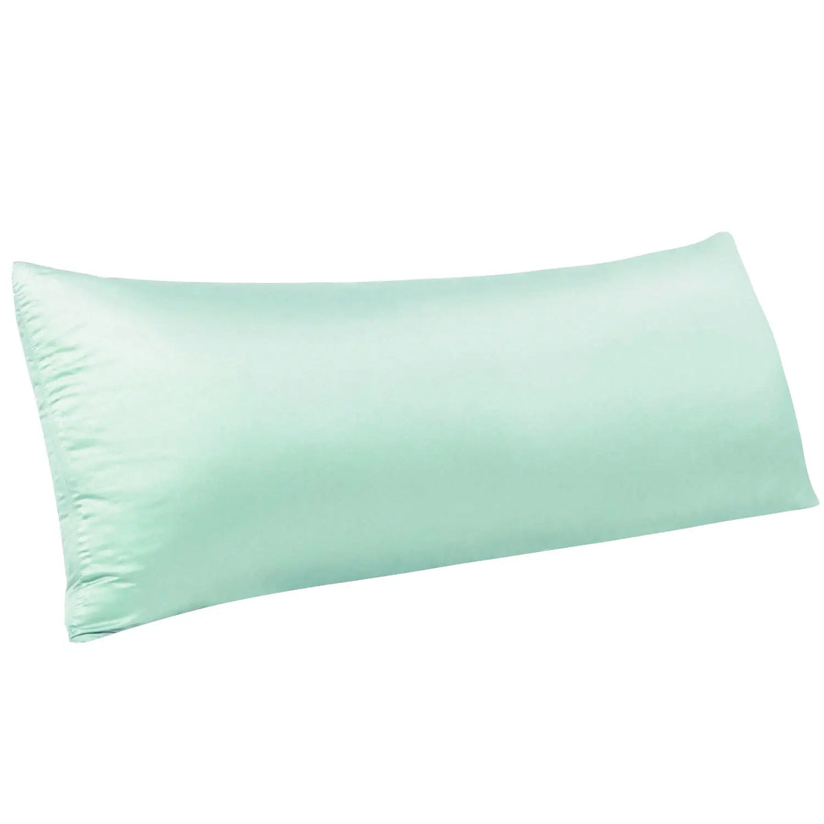 FLXXIE Modern Matte Satin Body Pillowcase (20 x 54 inches) - Silky Soft Bedding, Wrinkle-Resistant, Fade-Resistant, Breathable All-Season Pillow Protector with Hidden Zipper, Luxury Finish, Frizz Control, Glide-Smooth Hair, Skin Stays Moist for Bed Linens