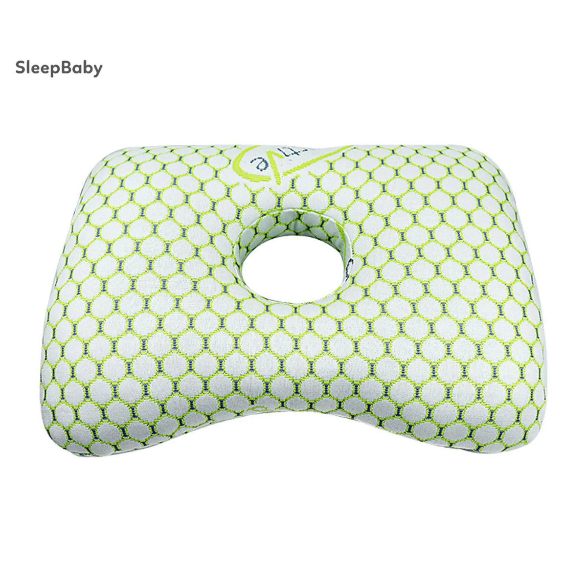 Ear Piercing Pillow for Side Sleepers, Polyester Fibre Washable Ear Guard Pillow for Adults