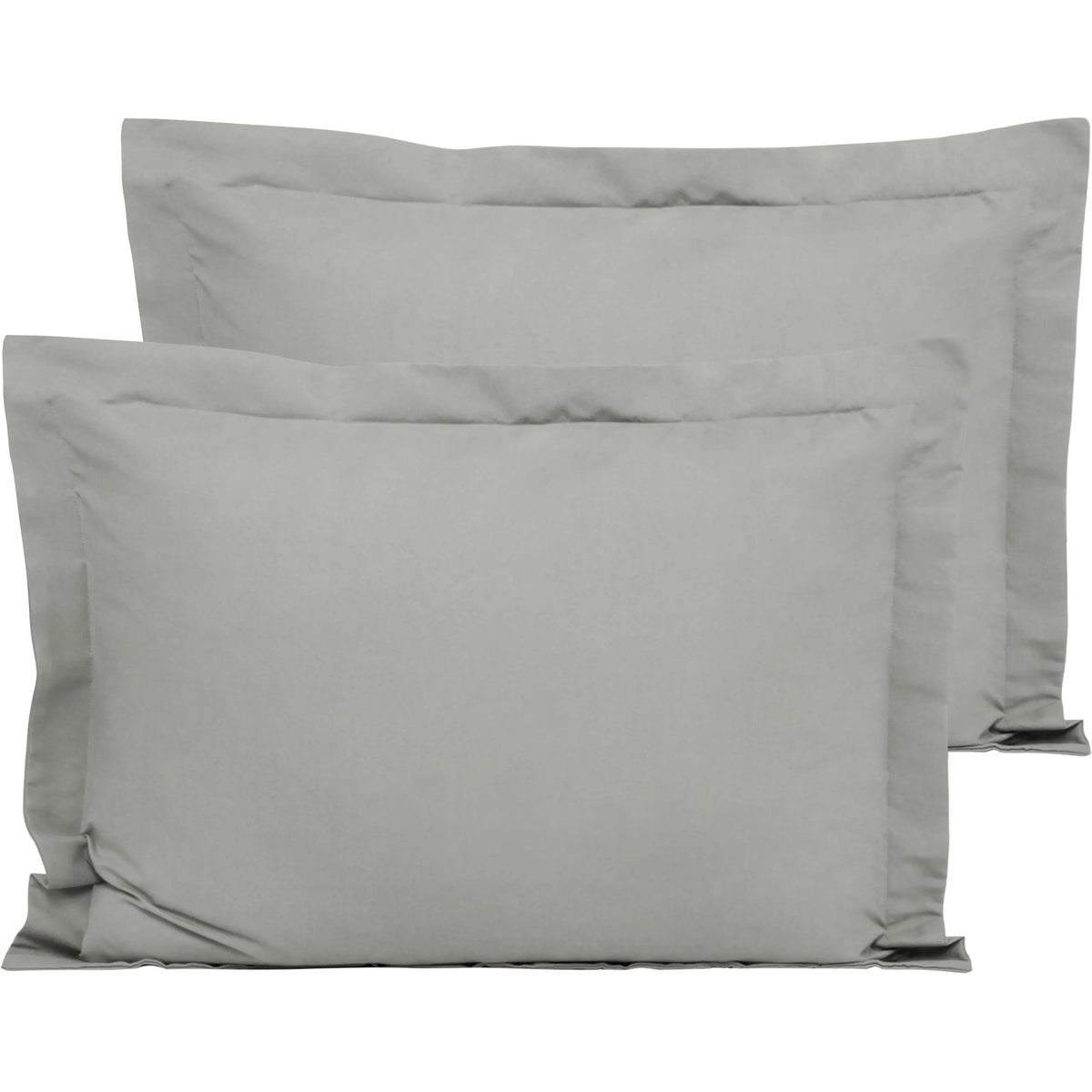 Bedsum 2-Pack Ultra Soft Brushed Pillowcases - Hotel Quality, Breathable Soft Bedding, Hypoallergenic Double-Sided Warm Flat Weave Fabric, Envelope Closure, Wrinkle Resistant, Snug Fit, Durable, Machine Washable, Fresh Post-Laundry Look