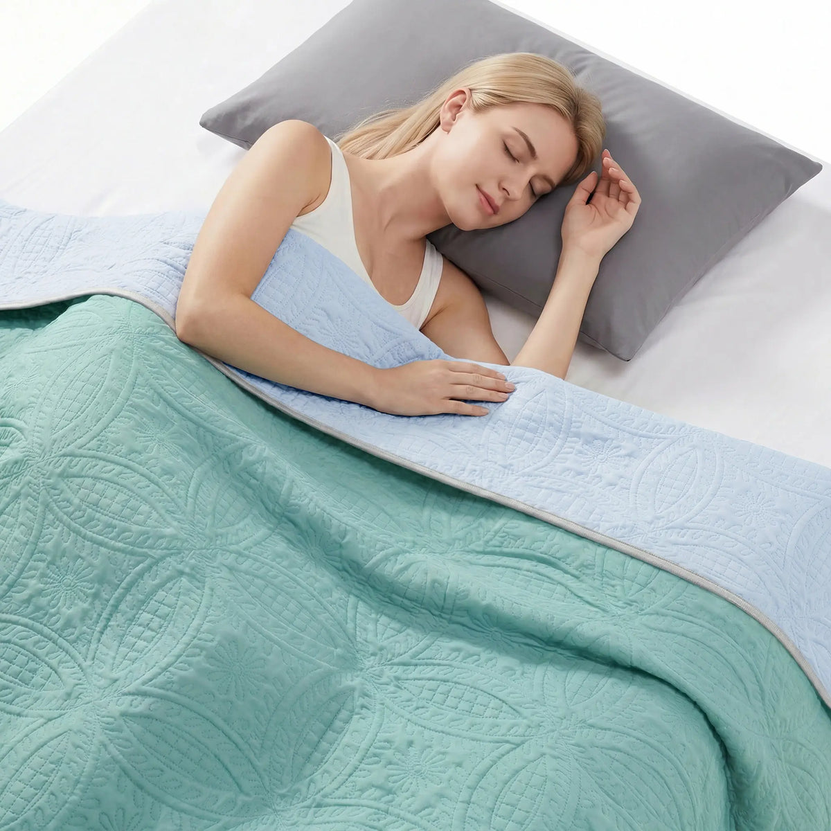 【Deals For You Days】1pc Summer Solid Color Thin  Soft Throw Blanket - Durable, Breathable, Skin-Friendly, Washable Bedding for Bedroom, Home Decor Blanket for Dorm Use