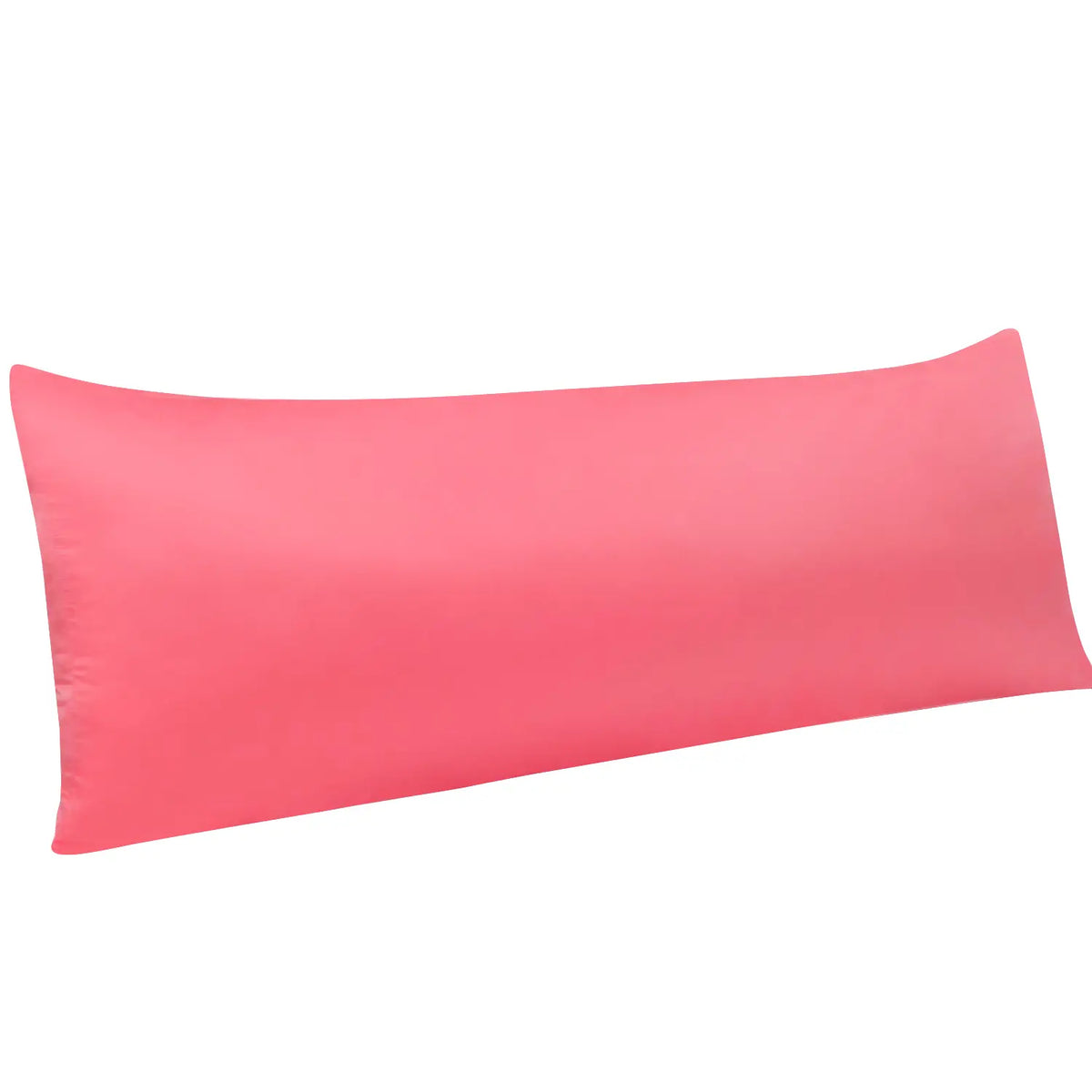 FLXXIE Modern Matte Satin Body Pillowcase (20 x 54 inches) - Silky Soft Bedding, Wrinkle-Resistant, Fade-Resistant, Breathable All-Season Pillow Protector with Hidden Zipper, Luxury Finish, Frizz Control, Glide-Smooth Hair, Skin Stays Moist for Bed Linens