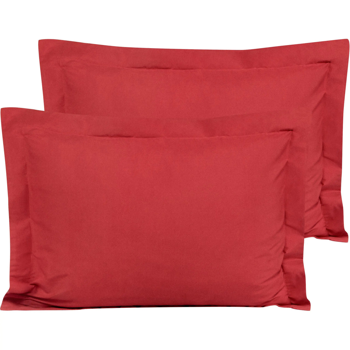 Bedsum 2-Pack Ultra Soft Brushed Pillowcases - Hotel Quality, Breathable Soft Bedding, Hypoallergenic Double-Sided Warm Flat Weave Fabric, Envelope Closure, Wrinkle Resistant, Snug Fit, Durable, Machine Washable, Fresh Post-Laundry Look